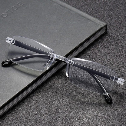 Limited-Time Offer: Buy 1 Get 1 FREE on Rimless Auto Focus Reading Glasses – Only ₹599