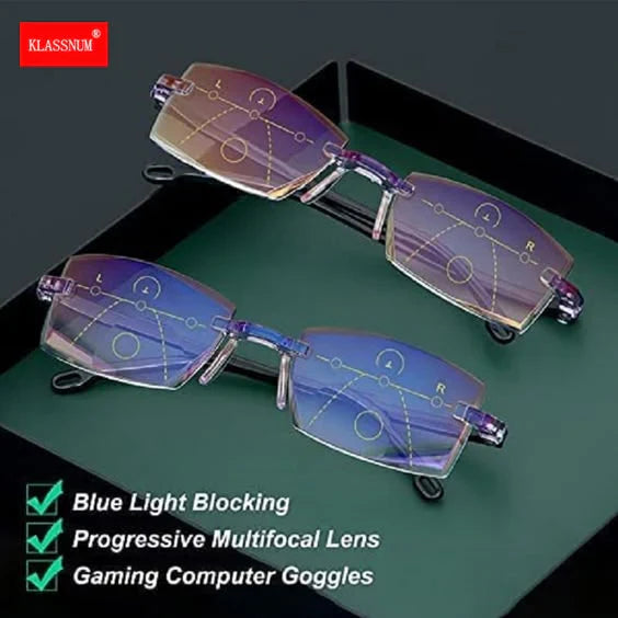 Limited-Time Offer: Buy 1 Get 1 FREE on Rimless Auto Focus Reading Glasses – Only ₹599
