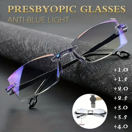 Limited-Time Offer: Buy 1 Get 1 FREE on Rimless Auto Focus Reading Glasses – Only ₹599