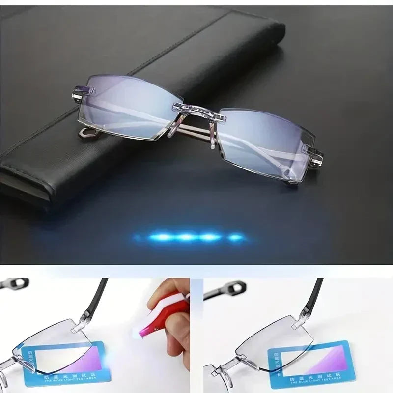 Limited-Time Offer: Buy 1 Get 1 FREE on Rimless Auto Focus Reading Glasses – Only ₹599